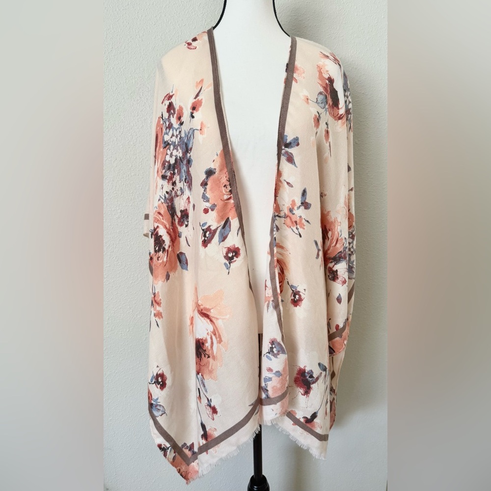 Vince Camuto Floral Cardigan